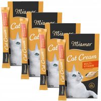 MIAMOR ZESTAW PAKIET PRZYSMAK PASTA DLA KOTA Z WITAMINAMI 4x (6x15g)