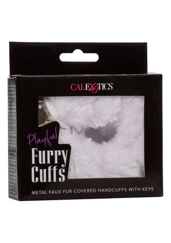 Playful Furry Cuffs White na Arena.pl