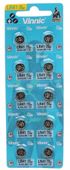 10x BATERIA Baterie VINNIC LR41 L736 AG3 10szt