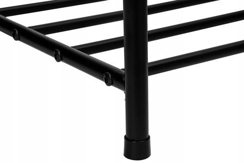 PÓŁKA STOJAK REGAŁ SZAFKA NA BUTY OBUWIE METALOWY CZARNY 2 PÓŁKI na Arena.pl