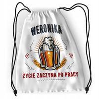 Plecak Dla Weroniki Szkolny Worek Torba Z Nadrukiem Ze Zdjęciem