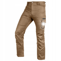 NEO SPODNIE ROBOCZE MIX&MATCH CANVAS BRĄZOWE ROZM M/50 280G/M2 81-287-1-M