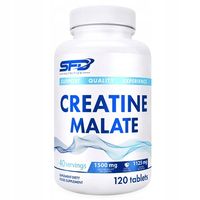 SFD CREATINE MALATE 120 TABLETEK JABŁCZAN KREATYNY SIŁA WYDOLNOŚĆ ENERGIA