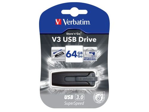 PENDRIVE VERBATIM 64GB V3 USB 3.0 na Arena.pl