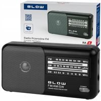 RADIO KUCHENNE BUDOWLANE AM FM SW NA BATERIE R20 PRZENOŚNE MINI JACK