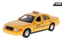 Model 1:34, 1999 Ford Crown  Victoria Taxi, żółty (A880FCVTZ)