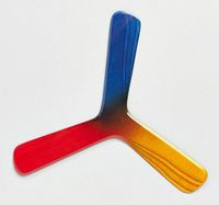 Cicholot Classic bumerang powracający ze sklejki lotniczej praworęczny