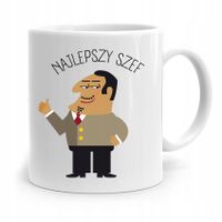 Kubek Prezent Dla Szefa Najlepszy Szef Z Nadrukiem Ze Zdjęciem