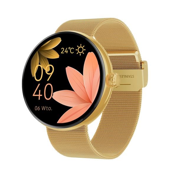 Forever Smartwatch Forevive 5 SB-365 Złoty zdjęcie 1