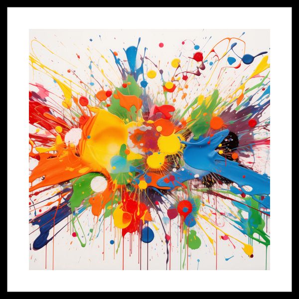 Plakat 50x50cm Eksplozja Kreatywności zdjęcie 3