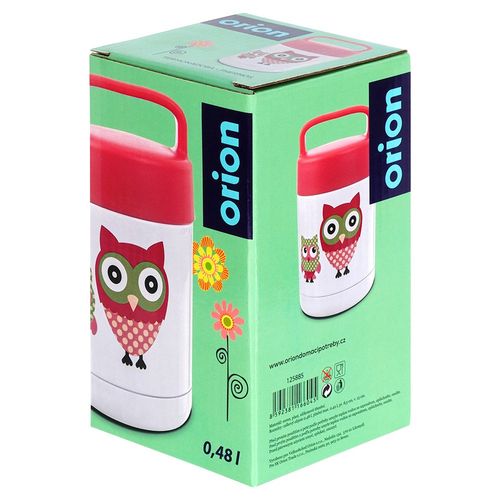 Termos obiadowy stalowy SOWA 450 ml na Arena.pl