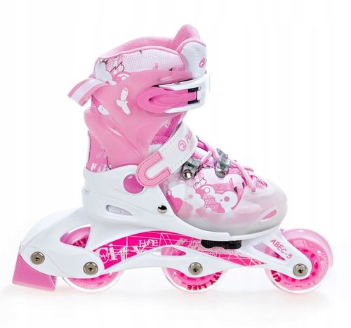 Rolko-Wrotki 3w1 Regulowane RAVEN Princess 26-29 Kauczuk na Arena.pl