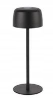 Lampa stołowa LED czarna nowoczesna do sypialni do czytania - POCO