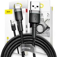 Kabel do Iphone 1m 12 11 X 8 7 BASEUS mocny oplot