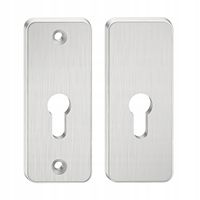 SZYLD GÓRNY KRÓTKI DO KLAMKI ATLAS NA WKŁADKĘ INOX