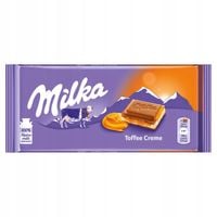 Milka Czekolada mleczna z nadzieniem toffi 100 g