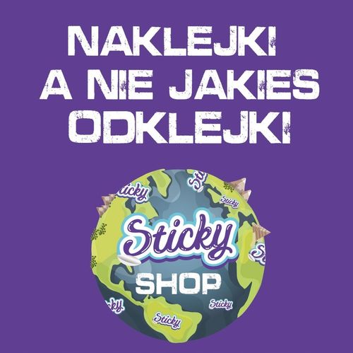 Naklejki z logo własnym nadrukiem WODOODPORNE na Arena.pl