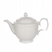 Imbryk dzbanek czajniczek porcelanowy MariaPaula Biała 600 ml