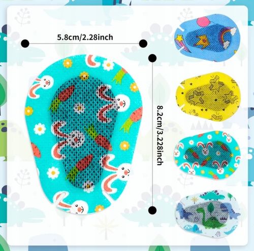 90x Plastry na oko Osłonka Obturator na Oko PAD EYE Happy Fun Pack REGULAR na Arena.pl