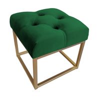 Pufa CHESTERFIELD LOFT ławka postawa złota MG25