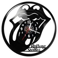 Zegar ścienny z płyty winylowej The rolling stones 396.14