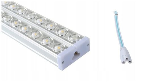 OPRAWA OŚWIETLENIOWA SUFITOWA NATYNKOWA MOCNE BIAŁE ŚWIATŁO LED 120CM na Arena.pl