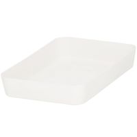 Pojemnik do szuflady 26x18cm wielofunkcyjny wkład, organizer kremowy