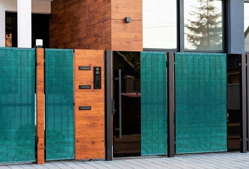 Siatka Cieniująca Maskująca 1,5 x 10m Osłona Mata NA Płot Balkon Ogrodzenie na Arena.pl