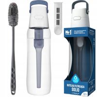 Butelka Dafi Solid 0,7 jeansowa + szczoteczka do czyszczenia