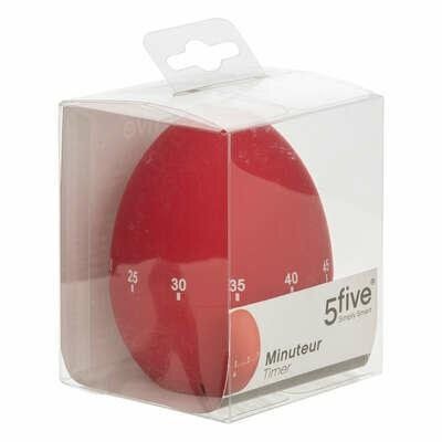 Minutnik jajko czerwony zdjęcie 2