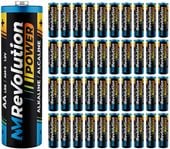 50x MOCNA BATERIA R6 NM REVOLUTION ALKALINE LR6 AA