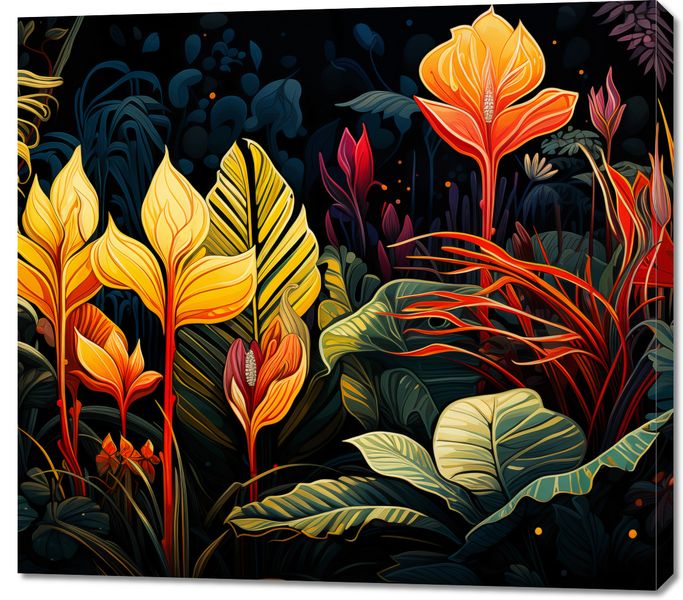Obraz 100x90cm Tropikalna Symfonia zdjęcie 1