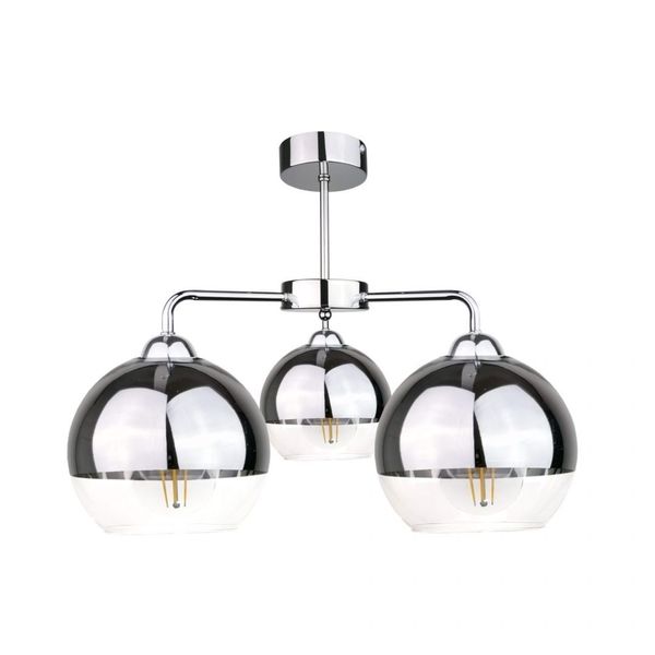 Lampa sufitowa 3xE27 ICE SILVER zdjęcie 1