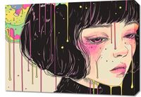 Obraz 70x50cm Strugi Kolorów