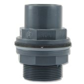 Przelot przez szkło klejony 25mm  (śrubunek KW/KZ/GZ)