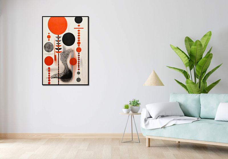 Plakat 68x101cm Kontrastowy Kosmos zdjęcie 4