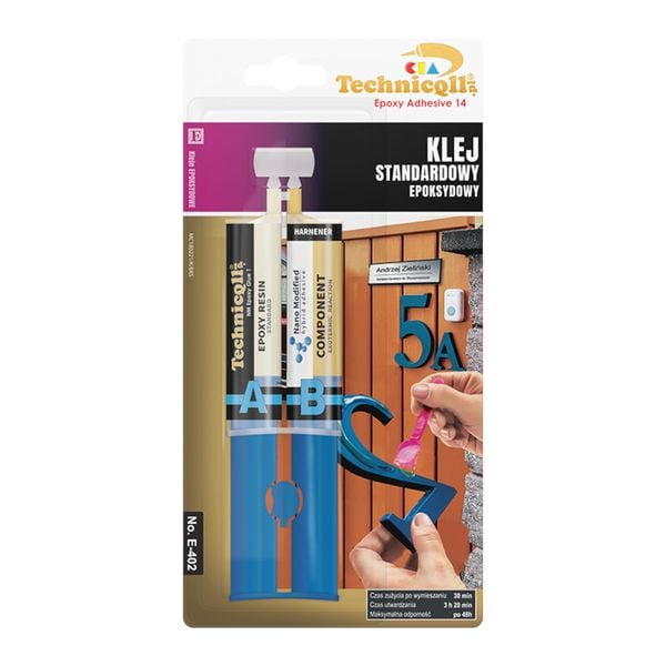 Technicqll Klej Standard Epoksydowy 2x12ml zdjęcie 1
