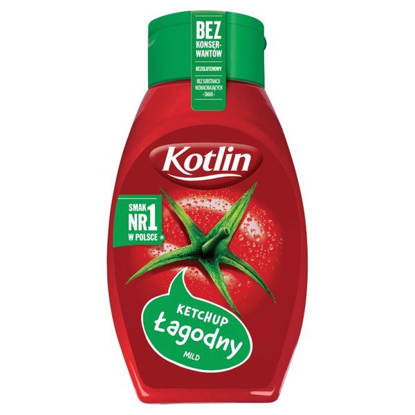 Kotlin Ketchup łagodny 450 g zdjęcie 1