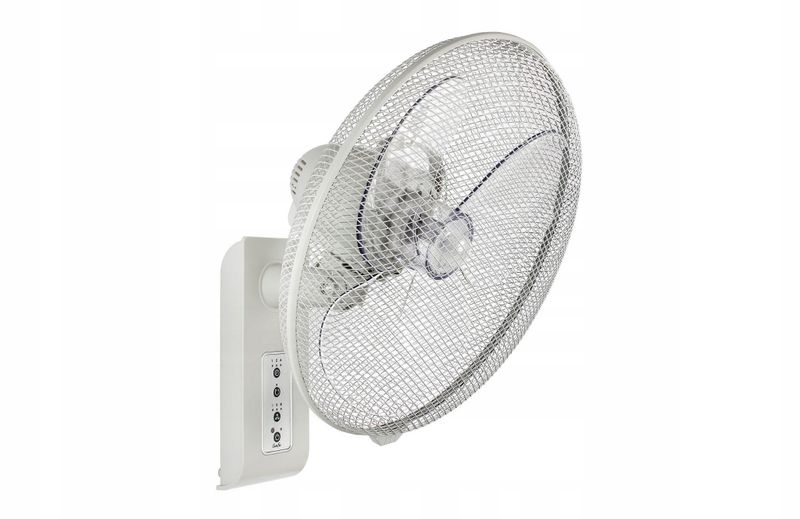 Wentylator ścienny 44 cm OSCYLACJA 3 tryby PILOT regulacja 54 W zdjęcie 3