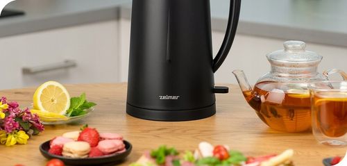 CZAJNIK ELEKTRYCZNY ZELMER BEZPRZEWODOWY STAL NIERDZEWNA CICHY 1,7L 1500W na Arena.pl