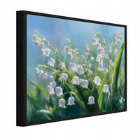 Obraz W Ramie Na Płótnie Do Sypialni Salonu Kwiaty 100x70