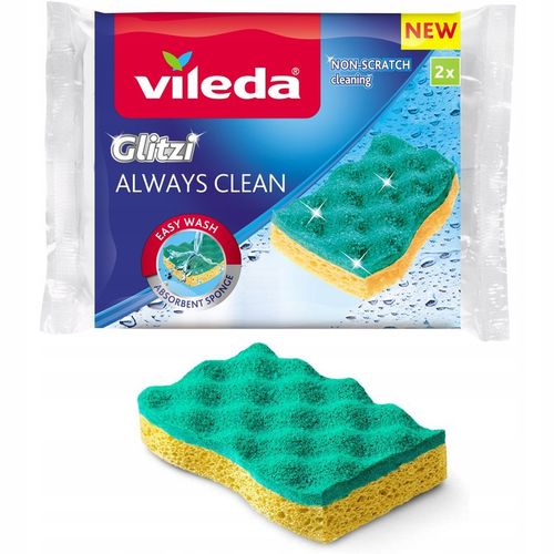 Zmywak VILEDA Glitzi Always Clean 2 sztuki na Arena.pl