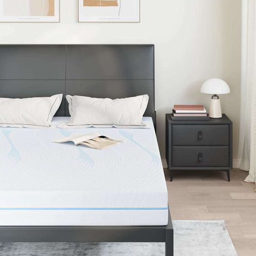 Materac Biały 140 x 200 cm Pianka na Arena.pl