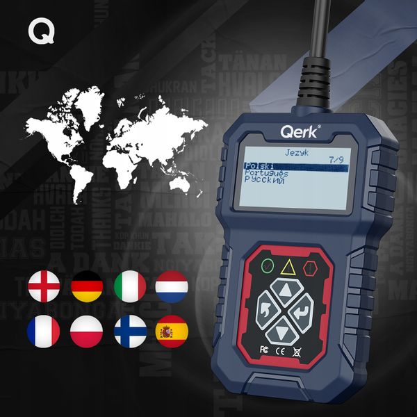 INTERFEJS DIAGNOSTYCZNY TESTER OBD2 POPRAWIONY JĘZYK POLSKI SKANER PL MENU zdjęcie 2