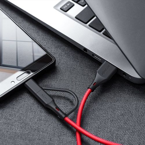 Kabel Micro Usb + Adapter Usb-C Blitzwolf Bw-Mt3 3A 0,91M na Arena.pl