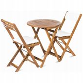 Zestaw Balkonowy CAROL Krzesła Stolik FDZN 4003-T