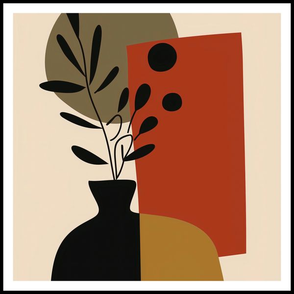 Plakat 80x80cm Dynamika Kompozycji zdjęcie 3