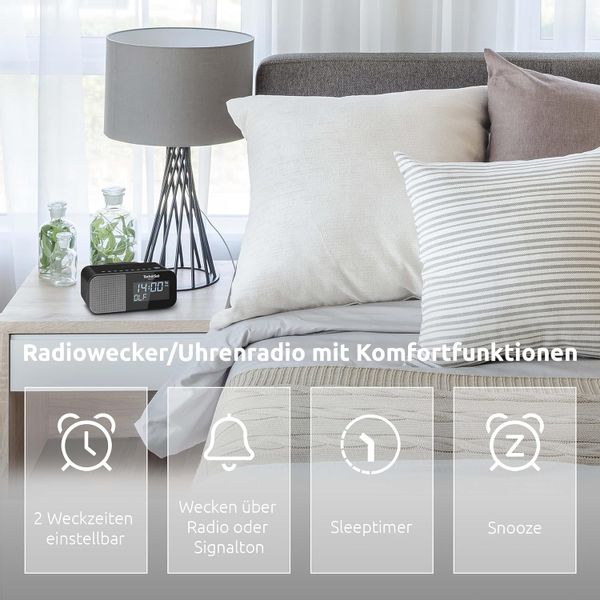 Radio sieciowe DAB+, FM TechniSat VIOLA CR 1 zdjęcie 3