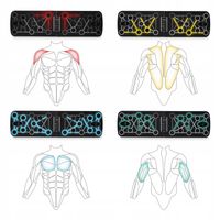 DESKA DO POMPEK PLATFORMA DO ĆWICZEŃ UCHWYTY WIELOFUNKCYJNA PUSH UP BOARD