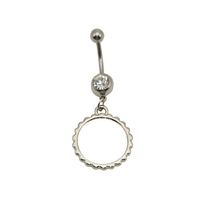 Kolczyk do pępka - koło - Sublimacja Termotransfer